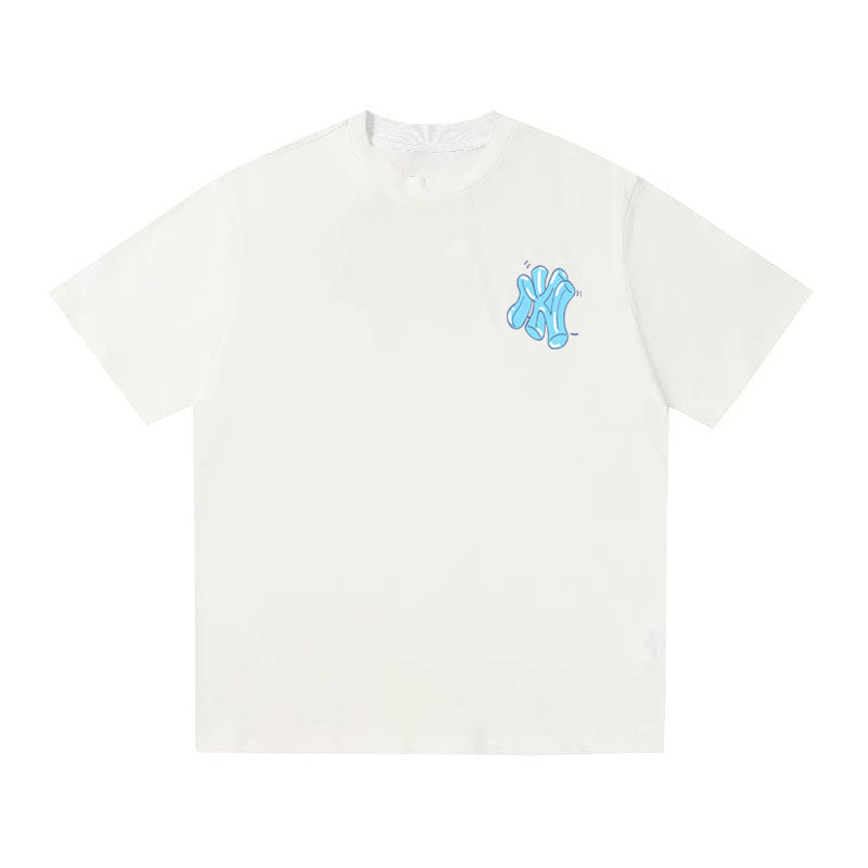 MLB Kaos Logo Seri Huruf, Unisex '"COD '" M-223 Ada 3 Pilihan Warna