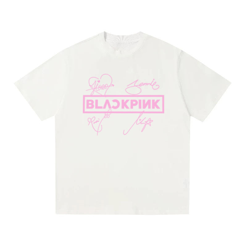 BLACKPINK Kaos Logo Seri Huruf, Unisex '"COD '" BP-202