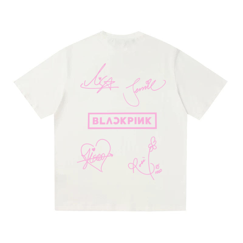 BLACKPINK Kaos Logo Seri Huruf, Unisex '"COD '" BP-203