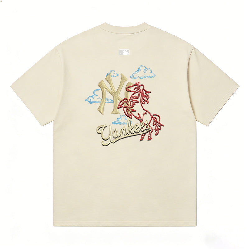 MLB Kaos Logo Seri Huruf, Unisex '"COD '"  M-205