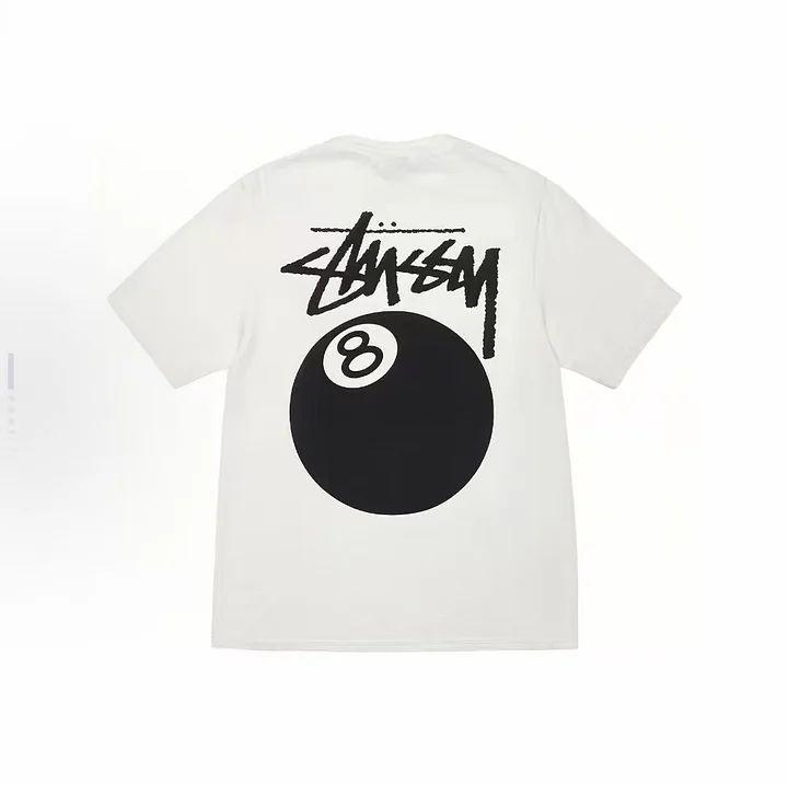STUSSY Kaos Logo Seri Huruf, Unisex '"COD '" ST-1