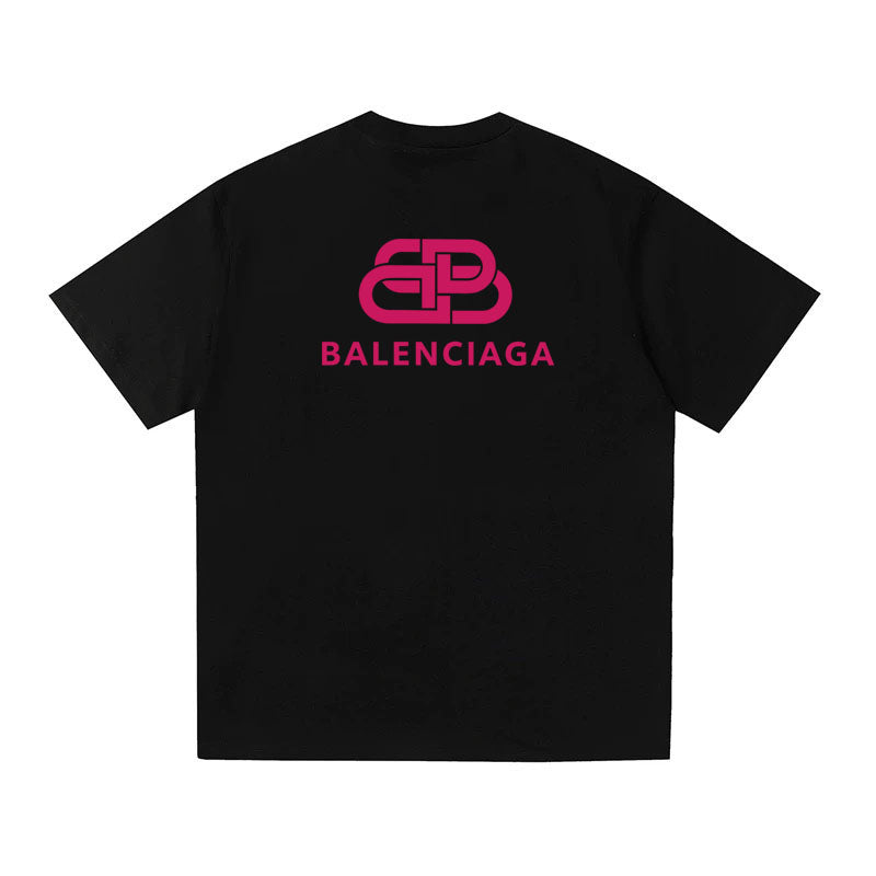 BALENCIAGA Kaos Logo Seri Huruf, Unisex '"COD '"  BA-15