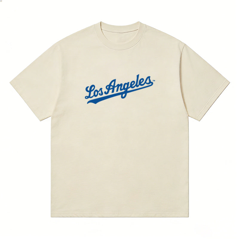 MLB Kaos Logo Seri Huruf, Unisex '"COD '" M-231 Ada 3 Pilihan Warna