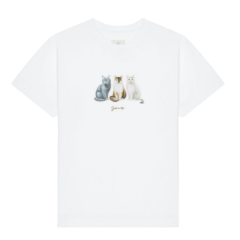 Kaos Givenchy Bermotif, Unisex -J-38
