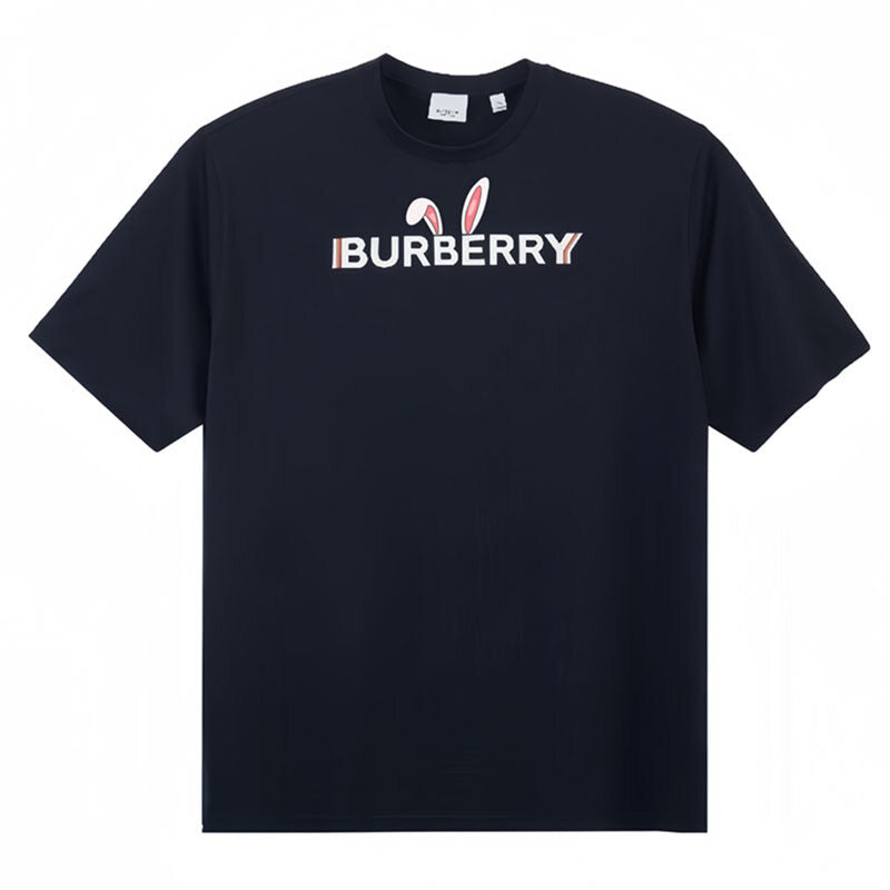 Burberry Kaos Logo Seri Huruf, Unisex, COD '"B-21