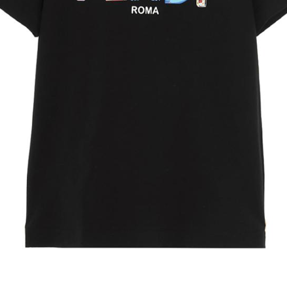 Kaos Pendek FENDI dengan Motif Gambar/Cetak, Cocok untuk Pria dan WanitaF-05