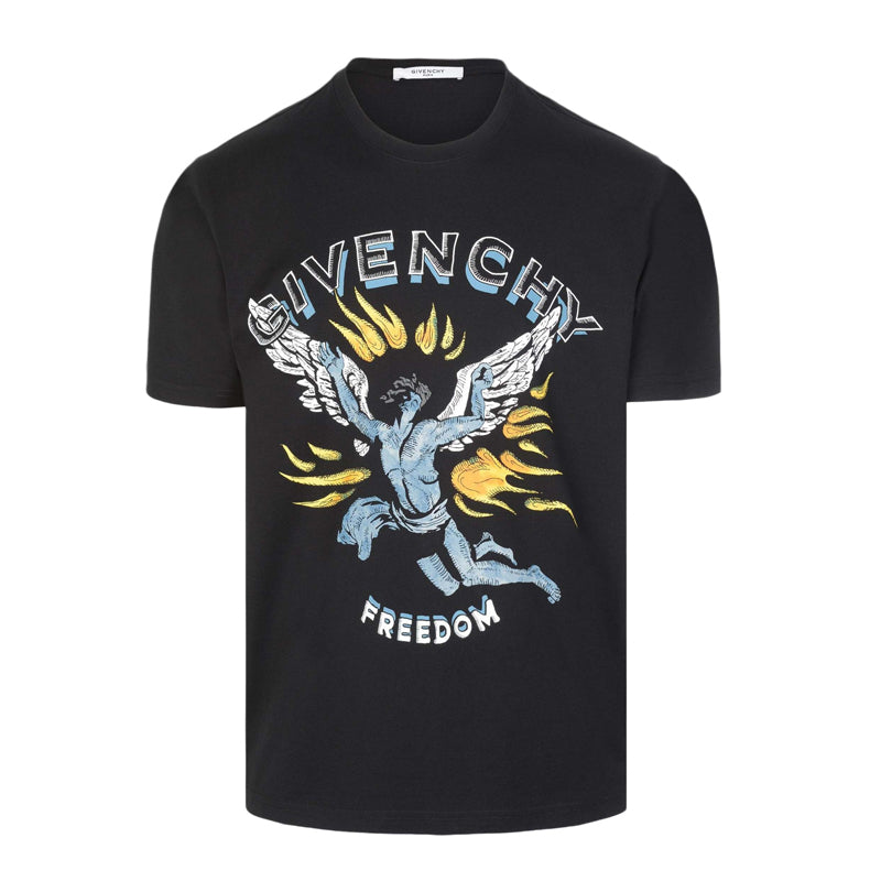 Kaos Givenchy Bermotif, Unisex -J-52