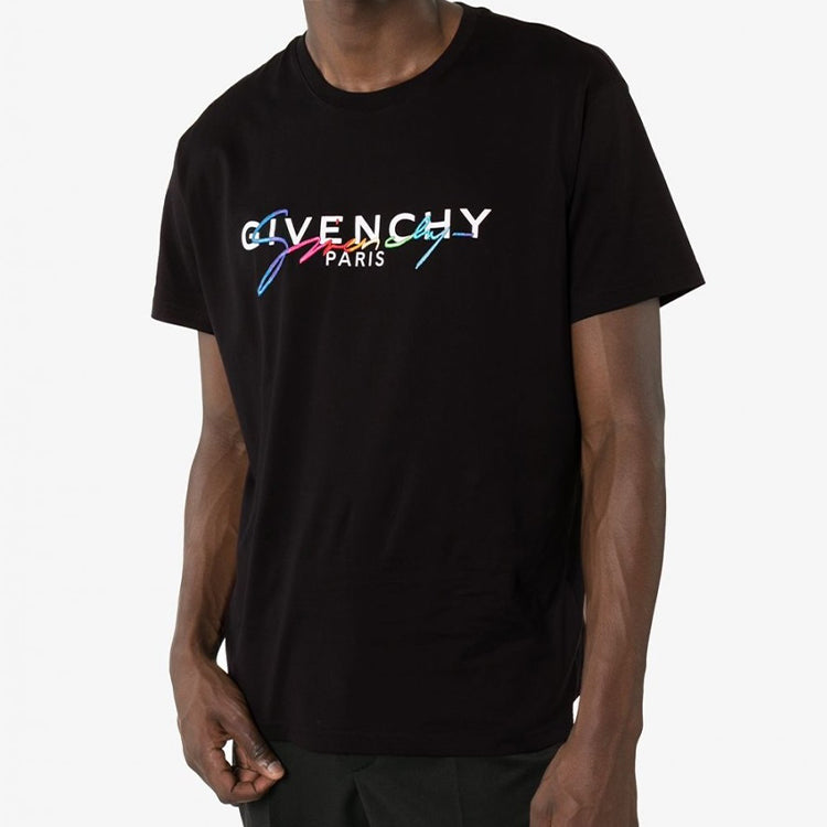 Kaos Givenchy Bermotif, Unisex -J-04