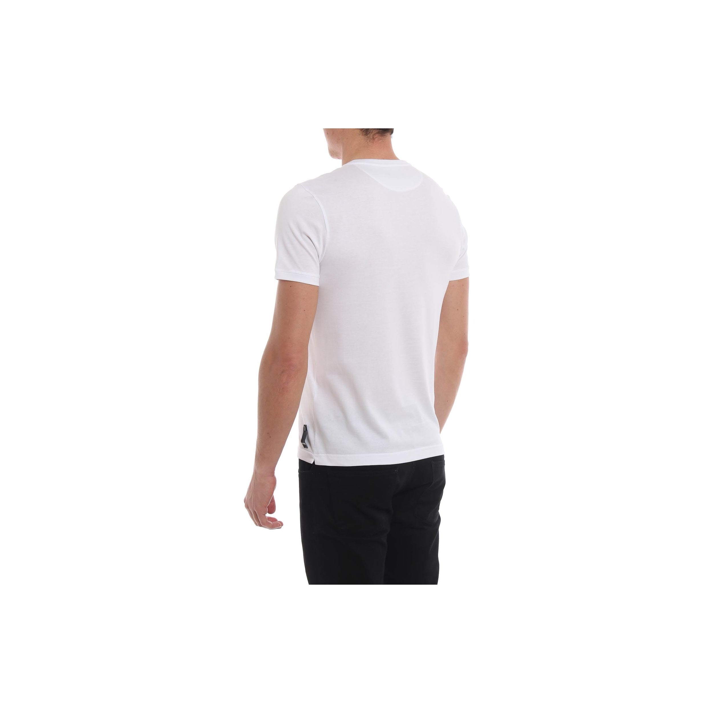 Kaos Pendek FENDI dengan Motif Gambar/Cetak, Cocok untuk Pria dan WanitaF-51