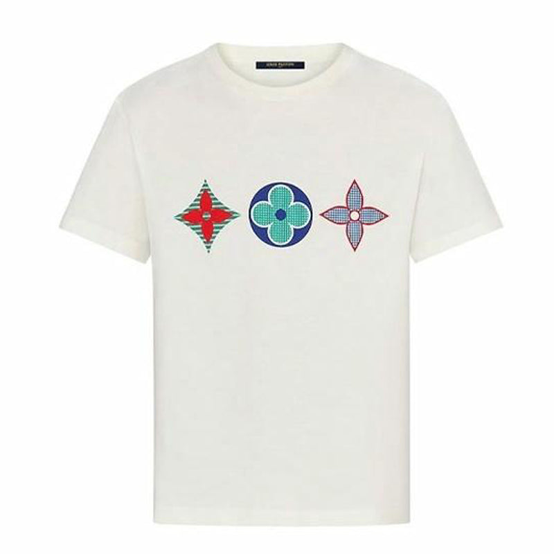 LV Kaos Logo Seri Huruf, Unisex, COD '-L-01