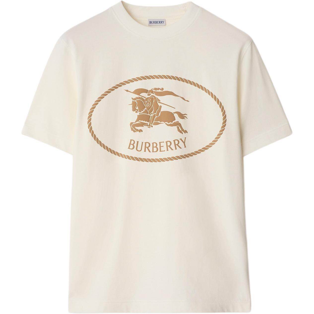 Burberry Kaos Logo Seri Huruf, Unisex, COD '"B-48
