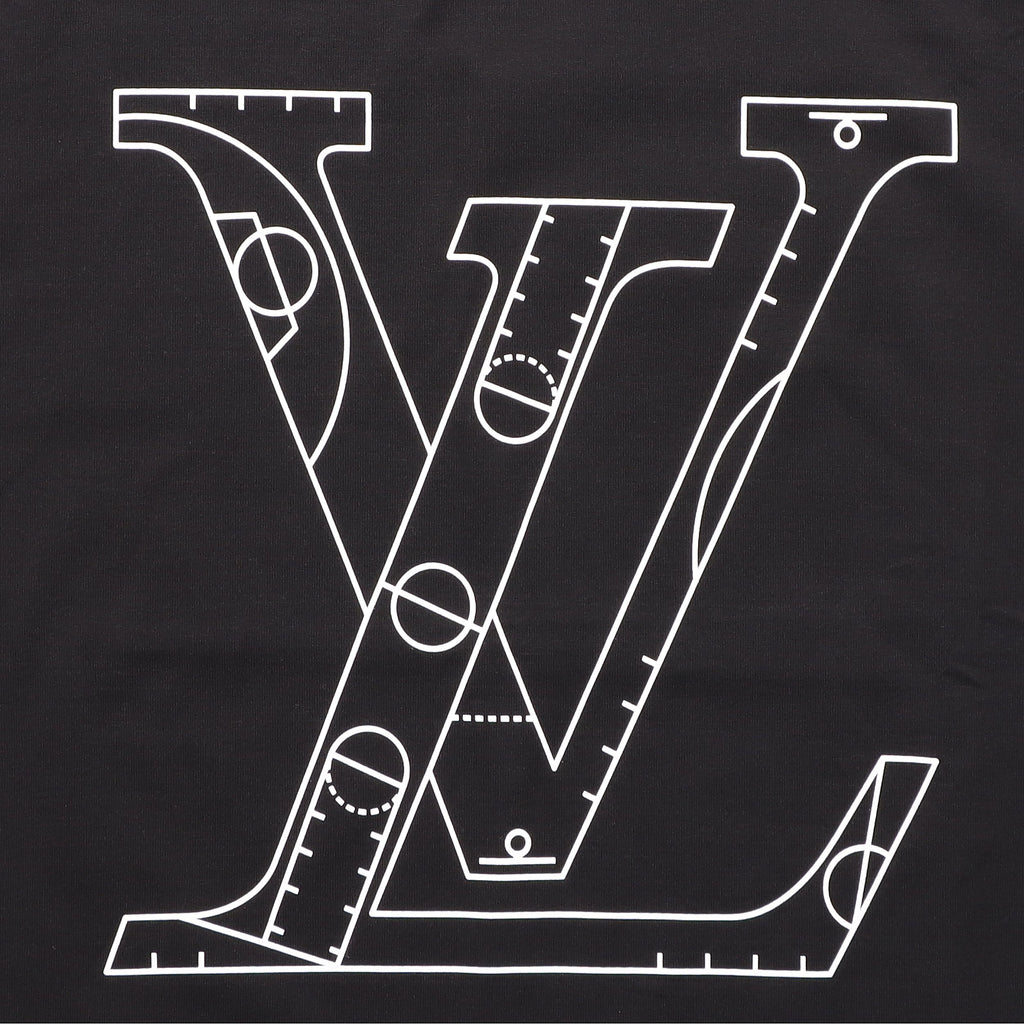 LV Kaos Logo Seri Huruf, Unisex, COD '-L-21
