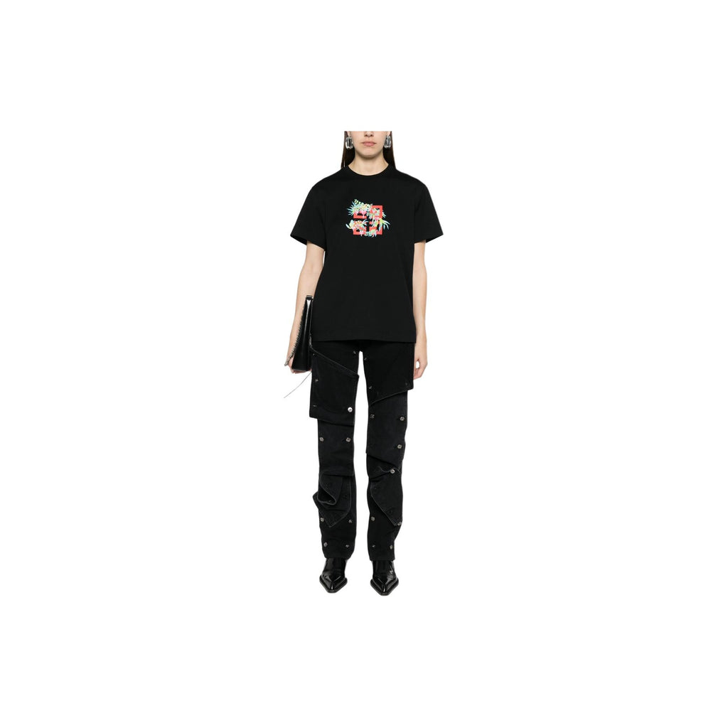 Kaos Givenchy Bermotif, Unisex -J-12