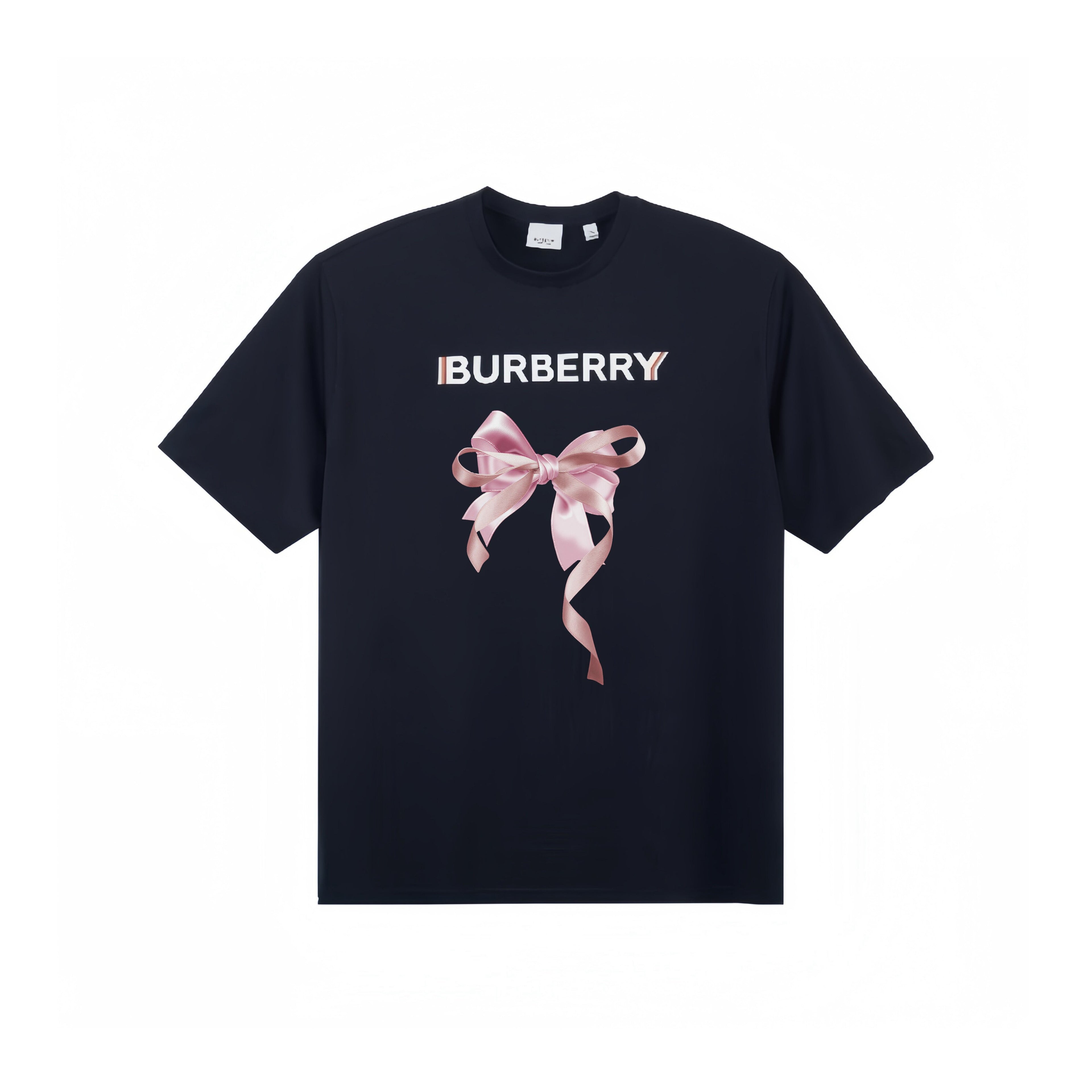 Burberry Kaos Logo Seri Huruf, Unisex, COD '"B-25