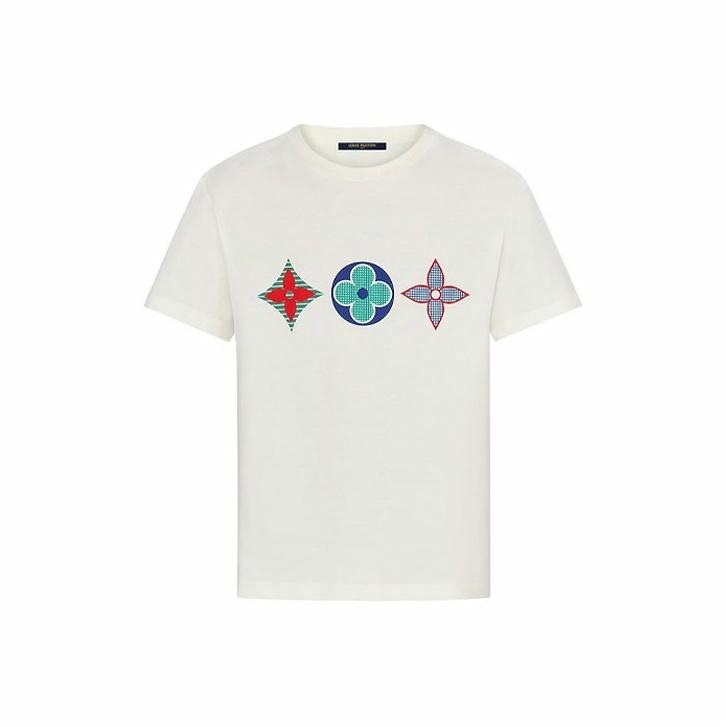 LV Kaos Logo Seri Huruf, Unisex, COD '-L-01