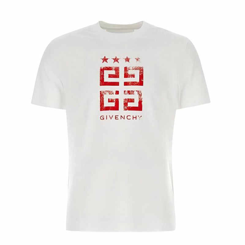 Kaos Givenchy Bermotif, Unisex -J-30
