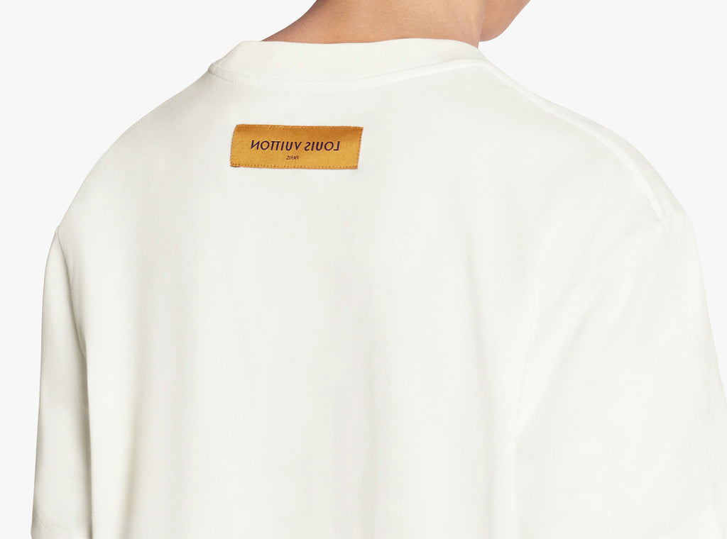 LV Kaos Logo Seri Huruf, Unisex, COD '-L-01