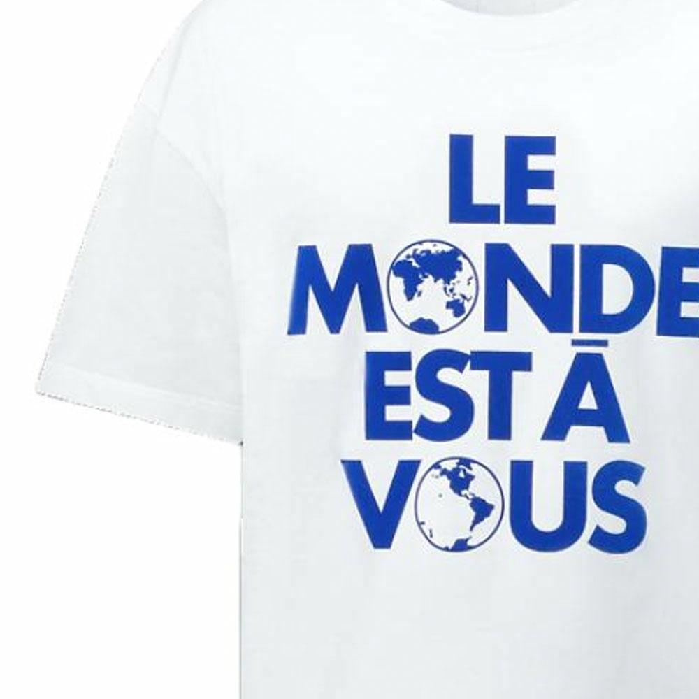 LV Kaos Logo Seri Huruf, Unisex, COD '-L-07