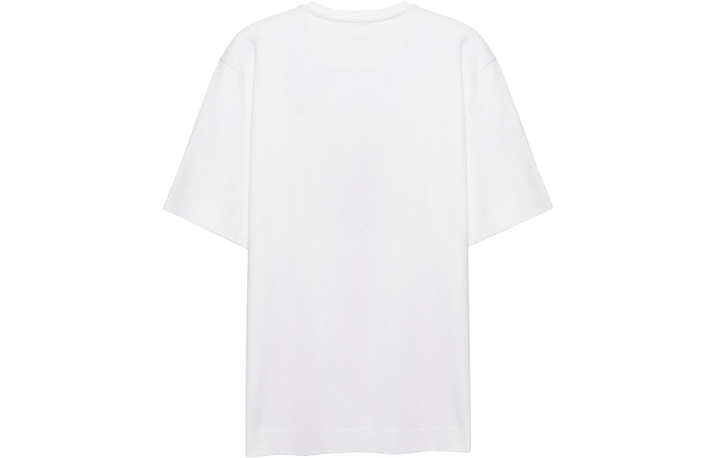 Kaos Pendek FENDI dengan Motif Gambar/Cetak, Cocok untuk Pria dan WanitaF-11