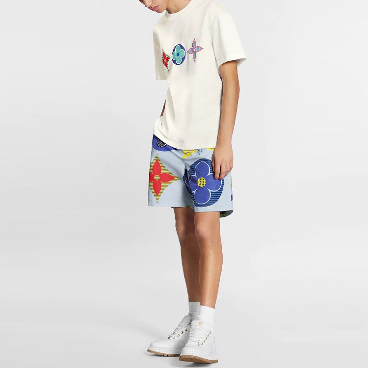 LV Kaos Logo Seri Huruf, Unisex, COD '-L-01