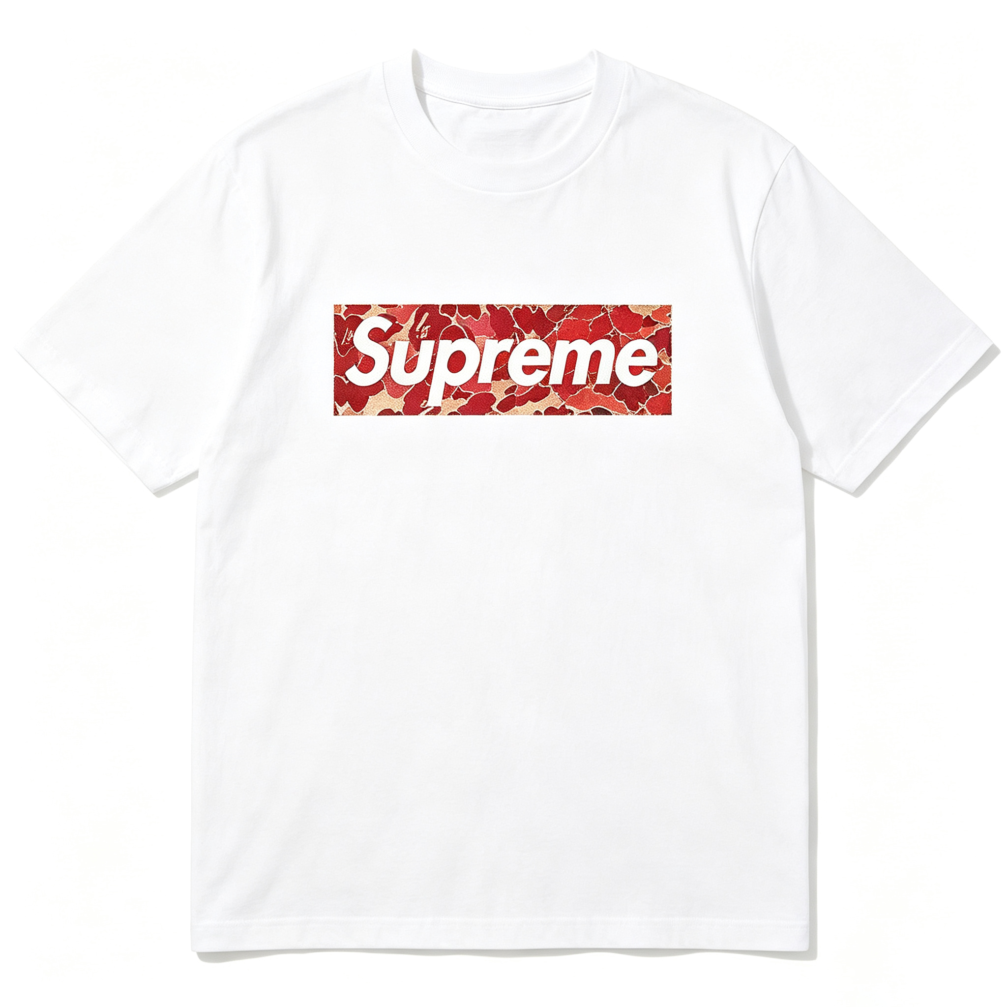 SUPREME Kaos Logo Seri Huruf, Unisex 'COD'