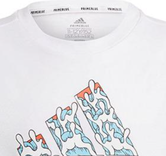 adidas Kaos Logo Seri Huruf, Unisex, COD '" AD-21