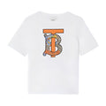 Burberry Kaos Logo Seri Huruf, Unisex, COD '"B-68
