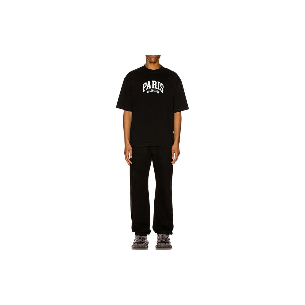 Kaos Pendek Balenciaga dengan Motif Gambar/Cetak, Cocok untuk Pria dan Wanita -BL-34