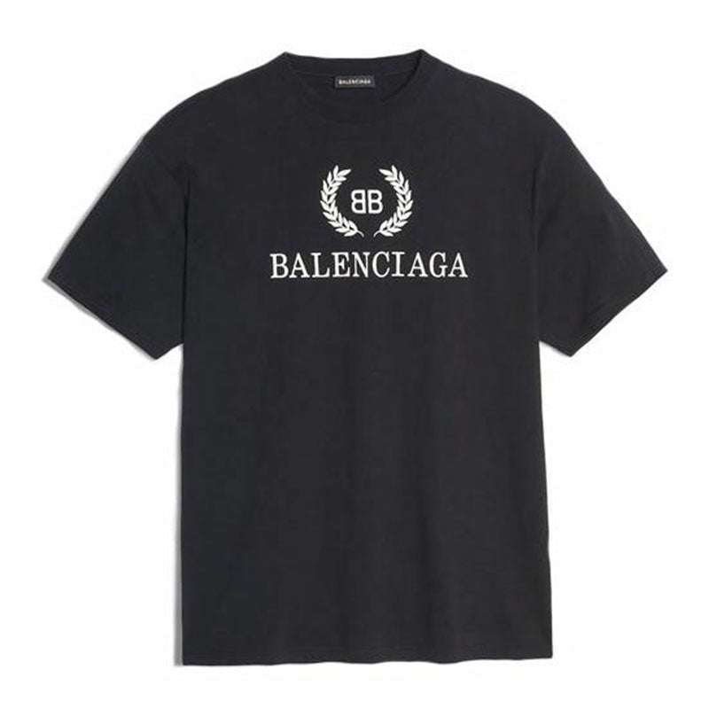 Kaos Pendek Balenciaga dengan Motif Gambar/Cetak, Cocok untuk Pria dan Wanita -BL-16