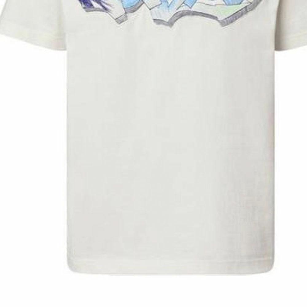 LV Kaos Logo Seri Huruf, Unisex, COD '-L-11