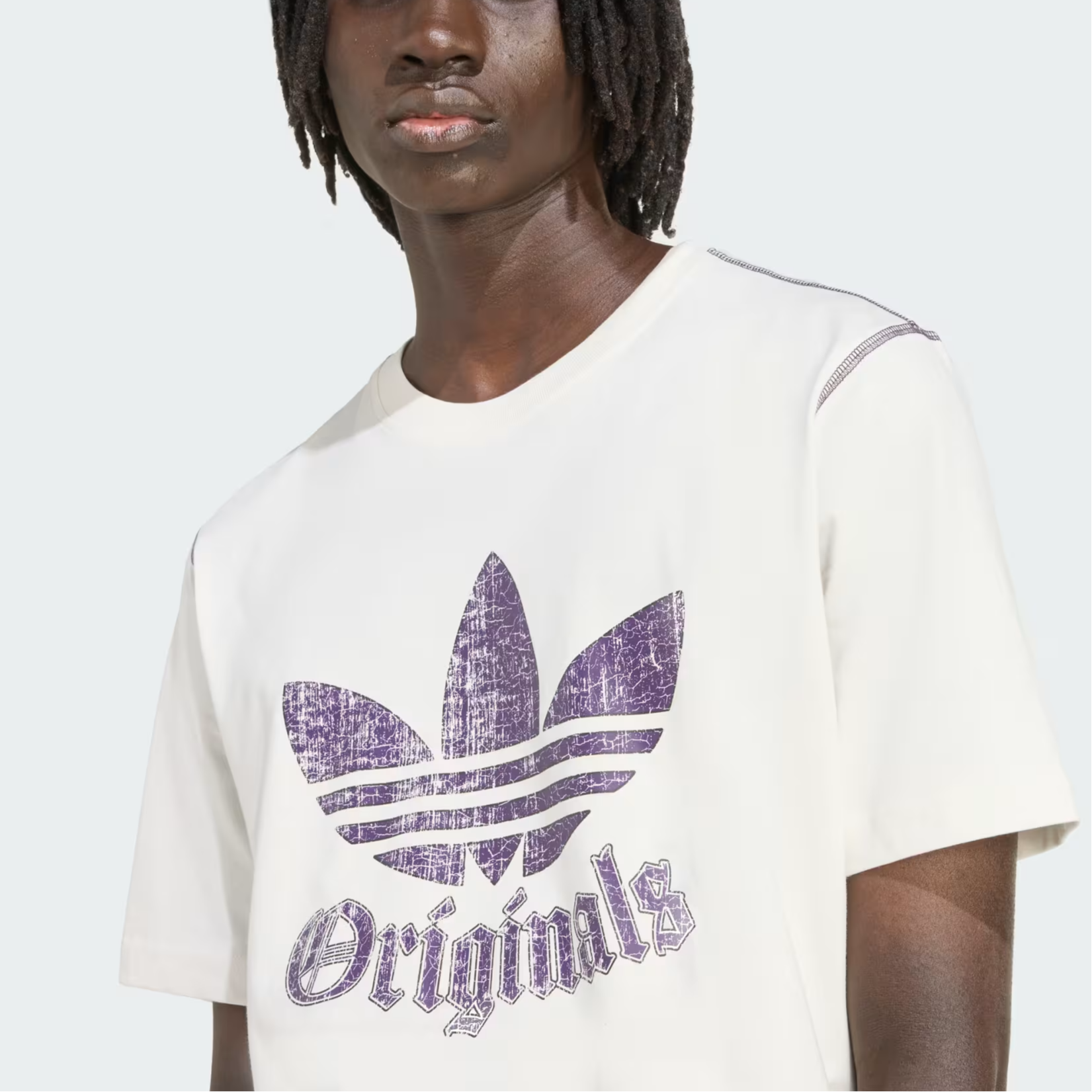 adidas Kaos Logo Seri Huruf, Unisex, COD '" AD-42