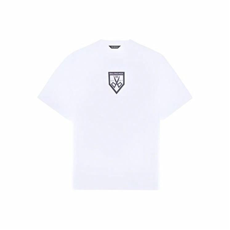 Kaos Pendek Balenciaga dengan Motif Gambar/Cetak, Cocok untuk Pria dan Wanita -BL-47