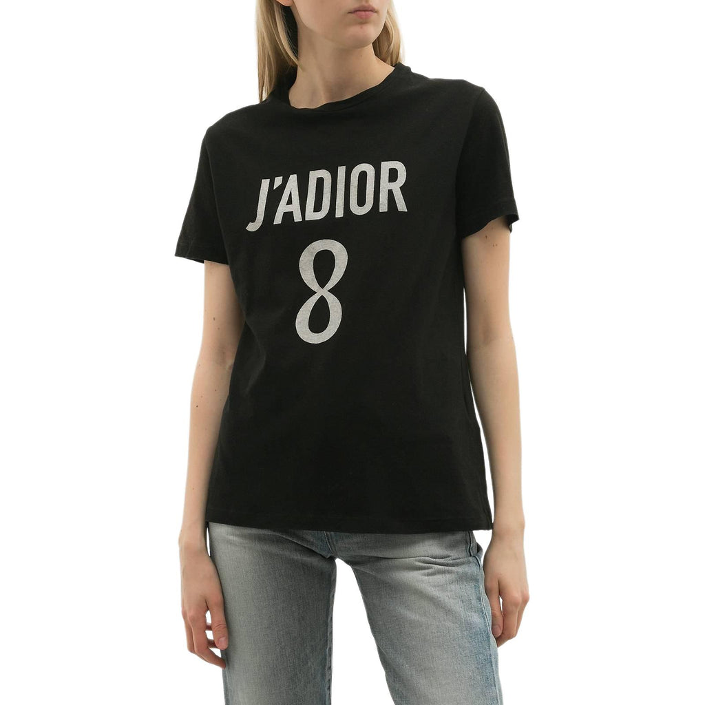 Kaos Pendek DIOR dengan Motif Gambar/Cetak, Cocok untuk Pria dan Wanita  -D-23