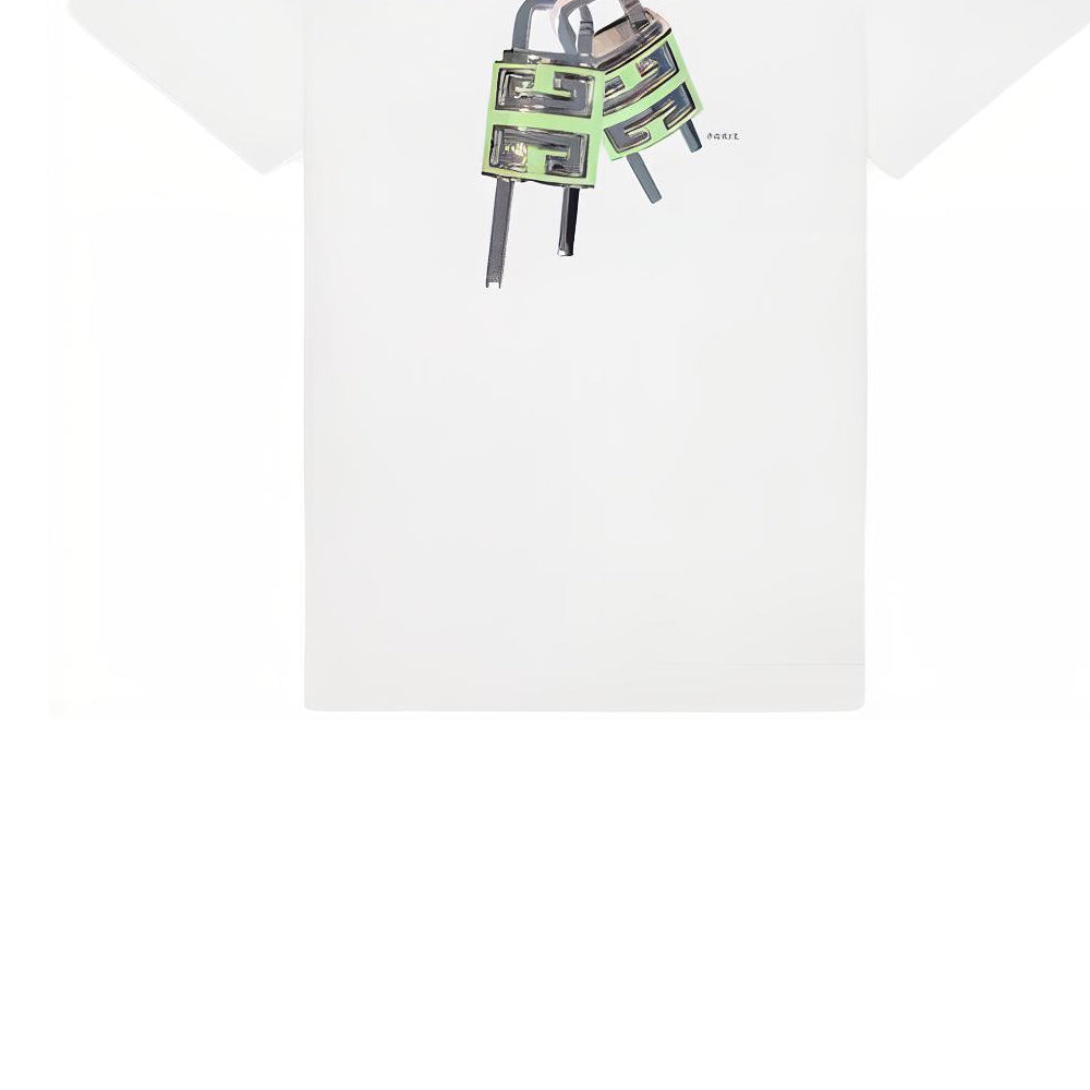 Kaos Givenchy Bermotif, Unisex -J-02