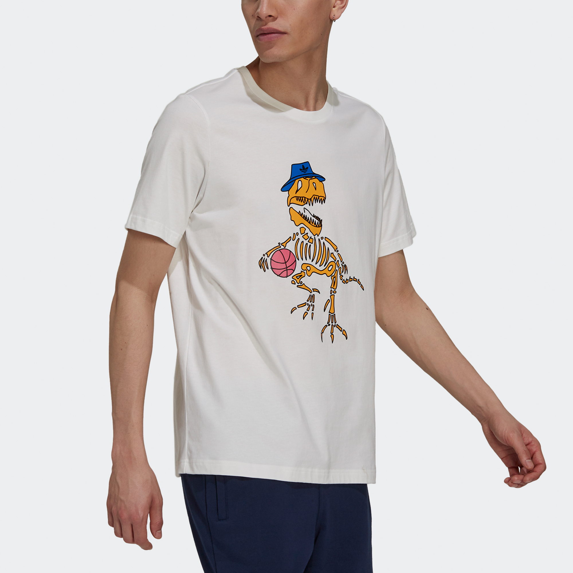 adidas Kaos Logo Seri Huruf, Unisex, COD '" AD-59