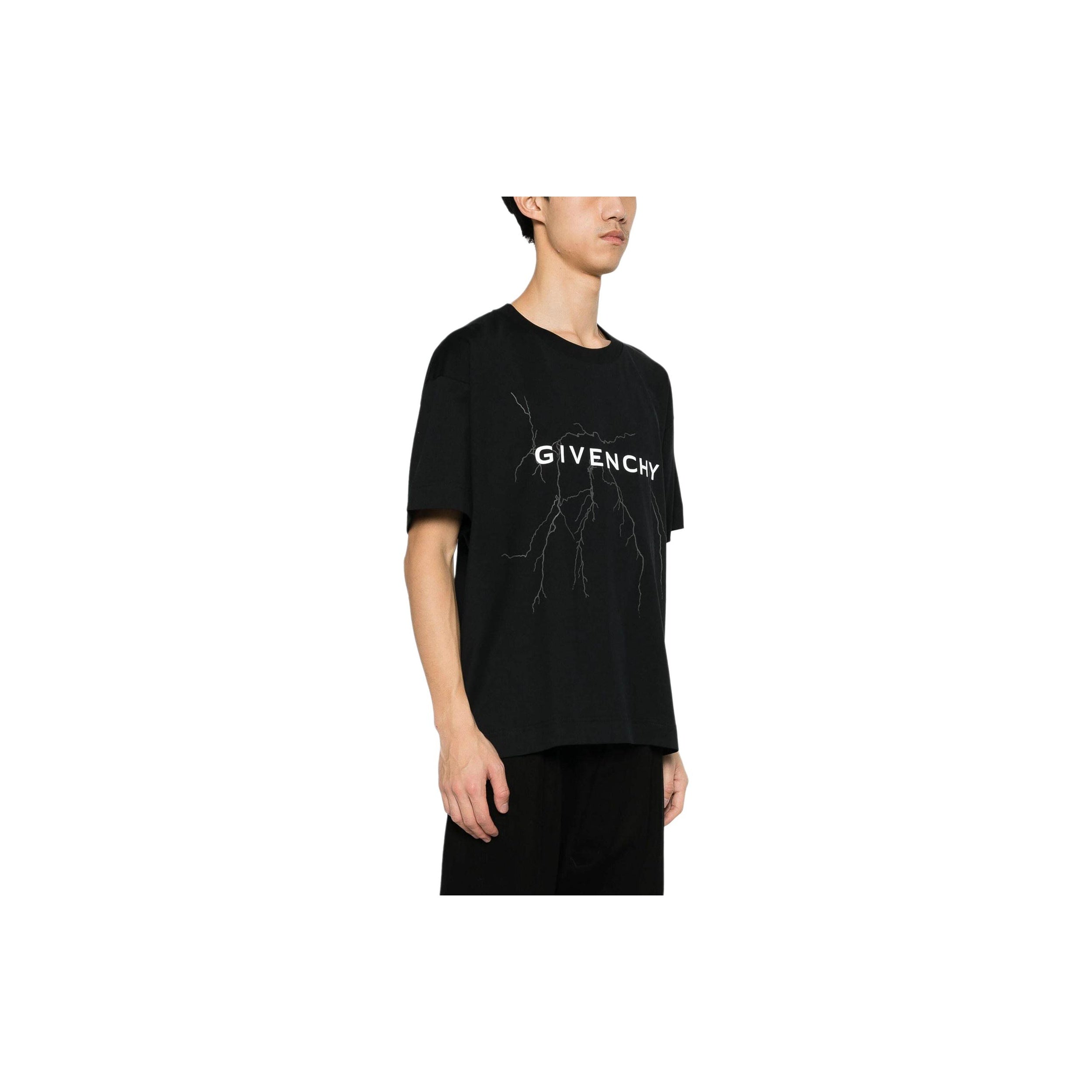 Kaos Givenchy Bermotif, Unisex -J-06