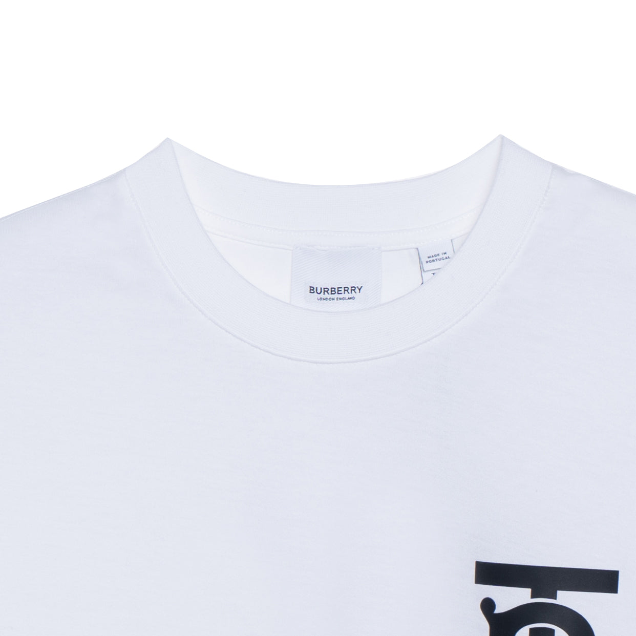 Burberry Kaos Logo Seri Huruf, Unisex, COD '"B-06