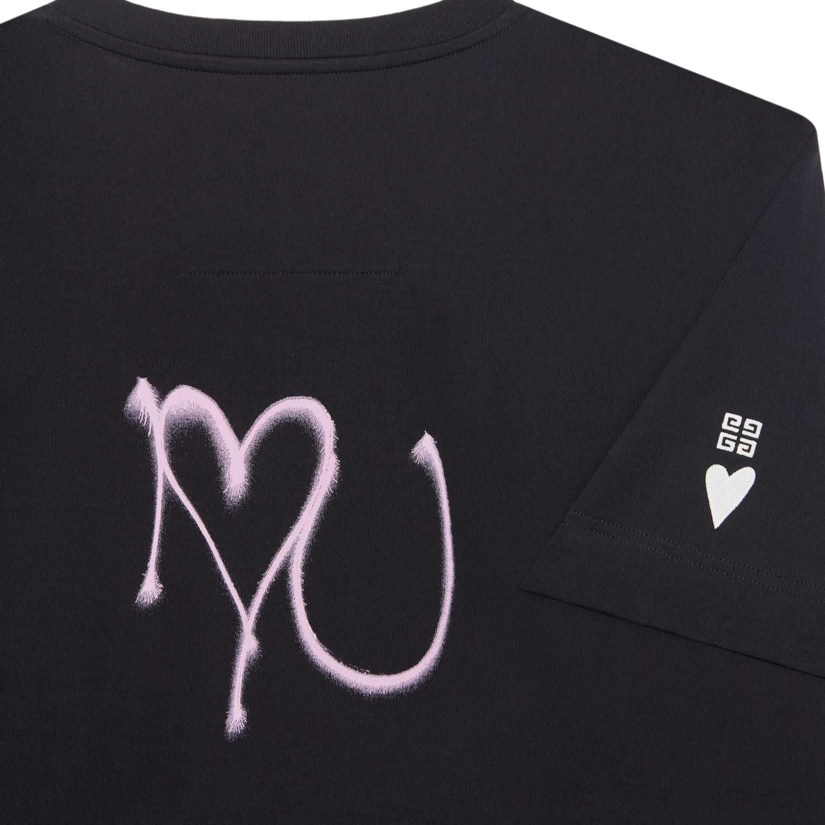 Kaos Givenchy Bermotif, Unisex -J-13
