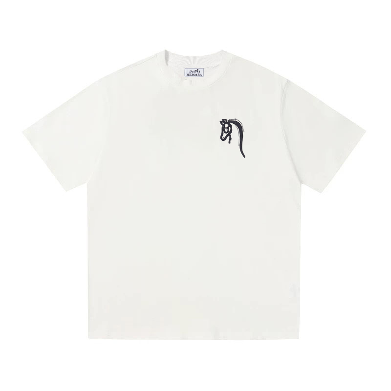 HERMES Kaos Logo Seri Huruf, Unisex '"COD '"  HE - 13